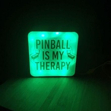 pinball luminária arte 3d print model - Mito3D