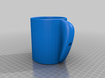 pinch hold climber mug climbing coffee mugs rock kitchen dining 3d print model - Mito3D
