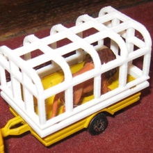 pinder majorette cage 21720 game miniature lions 3d print model - Mito3D