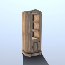 pine cabinet game shelving shelf asset furniture 3d print model - Mito3D