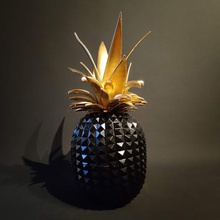 ananas ev blackpineapple goldpineapple altın siyah interi r interiordesign iç 3d print model - Mito3D