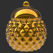 pineapple box pot pill jewelry honey bee fruit hive 3d print model - Mito3D