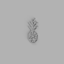 pineapple keychain necklace jewelry fruits 3d print model - Mito3D