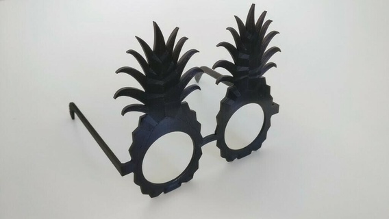 Ananas Party Brille Werkzeuge Karneval 3d Drucken 3d print model - Mito3D