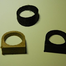 piña de los anillos la joyería anillo anycubic3d pineaple 3d print model - Mito3D