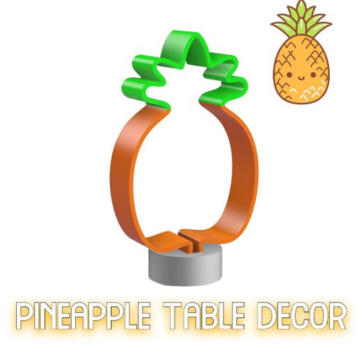 pineapple table decor