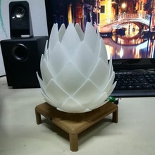 pinecone lamp home design light 3d print model - Mito3D