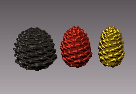 pinecone Home pinecone pine  3d print model - Mito3D