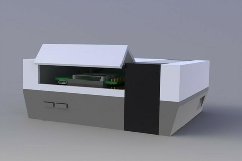 pines case console gaming nes raspberry pi raspi 3d printing 3d print model - Mito3D