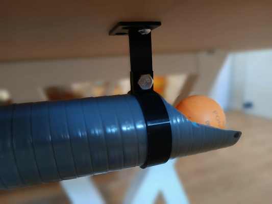 ping-pong table tennis ball dispenser pingpong balls 3d print model - Mito3D