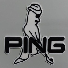 ping golfe placa 3d print model - Mito3D