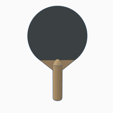 pingpong shovel game pinpon ping pong tennis table ping-pong 3d print model - Mito3D