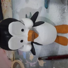 pinguino chilly willy art pingüino animal de juguete 3d print model - Mito3D