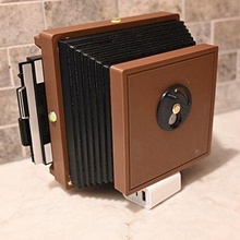 pinhole camera gadget 4x5 film 3d print model - Mito3D