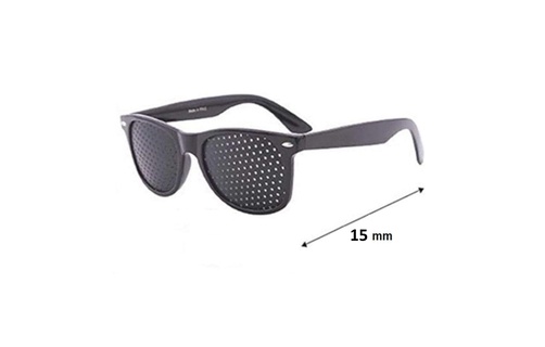 pinhole glasses reticular lenses goggles gafa eyewear vision health bats method improve 3d print model - Mito3D