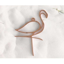 pink flamingo durante la joyería de oro floyd 3d print model - Mito3D