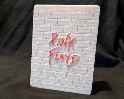 Rosa Floyd esconder caixa cartão coberta pequeno armazenamento 3d print model - Mito3D