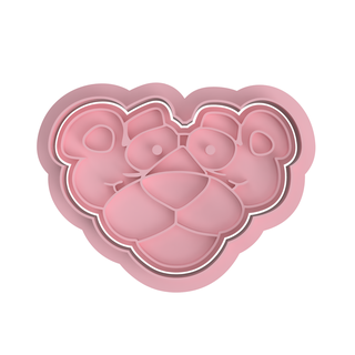 rosa pantera biscotto taglierina animazione tv 3d print model - Mito3D