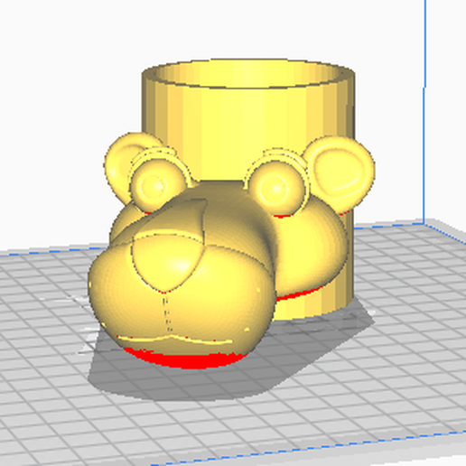 rosado pantera compañero 3D print model - Mito3D