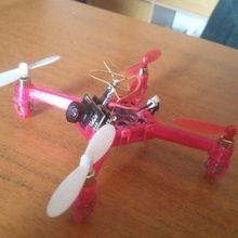 Rosa steif gebürstet Motor Quad Nano qx c_fahrzeuge 3d print model - Mito3D