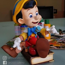 Pinocchio statue jouet 3d print model - Mito3D