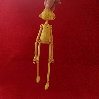 Pinokyo Guillermo del toro versiyon Gregory mann netflix 3d print model - Mito3D