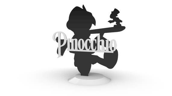 Pinokyo Figura şekil 3d print model - Mito3D