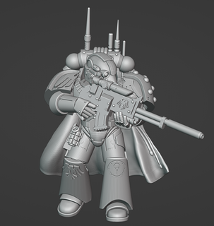 pious vex patient shadow 41k 30k spacemarines space marines heresy raven guard character vigilator mor deythan 3d print model - Mito3D