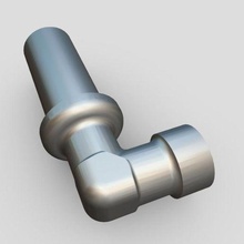tubo raccordi gadget impianto idraulico riparazione tubatura macchinari dispositivo flusso controllo pn 3d print model - Mito3D
