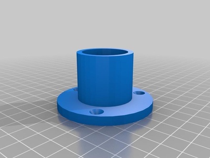 tubo suporte openscad paramétrico 3d print model - Mito3D