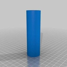 pipe piece 2 3 customizer tube containers 3d print model - Mito3D