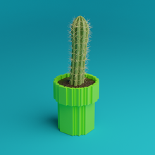 tuyau pot mario 8 morceaux planteur plante d'appartement meubles miniamisme Accueil maison plantes Jeux joueur 3d print model - Mito3D