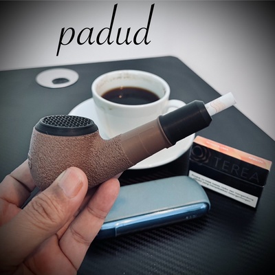 pipe style iqos iluma tools tobacco 3d print model - Mito3D