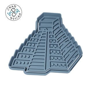 pir mide - mexican culture 2 cookie cutter fondant polymer clay baking party mexico luchador tequila cinco de mayo piramide chile cactus tacos sombrero 3d print model - Mito3D