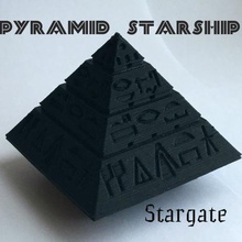 piramid nave stargate casa 3d print model - Mito3D