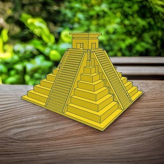piramide maya piramidemaya piramide maya etc  3d print model - Mito3D
