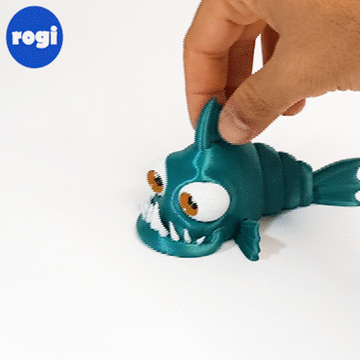 piranha peixe 3D print model - Mito3D