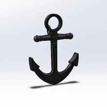 pirate anchor art 3d print model - Mito3D