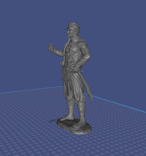 pirate collectionner 1 32 17 art 3d print model - Mito3D