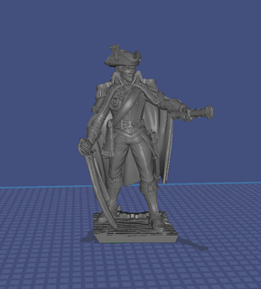 pirate collectionner 1 32 18 art 3d print model - Mito3D