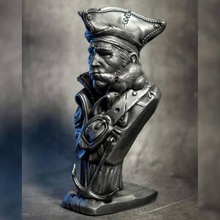 Piraten-seine Ratte - eastman original Kunst zbrush Skulptur hat fantasy Piraten die Büste 3d print model - Mito3D