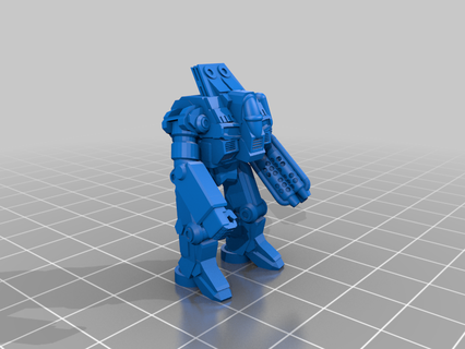 pirate mecha Game 6mm american robot toy game 3d print model - Mito3D