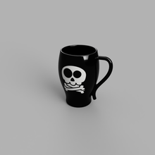 Piraten-Becher home Getränke Besteck jar cup 3d print model - Mito3D