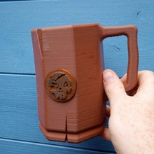 pirate tankard game props sea thieves grog drink cup 3d print model - Mito3D
