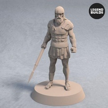 pirates cyliria - pose 1 3d printable miniature stl file 3d print model - Mito3D