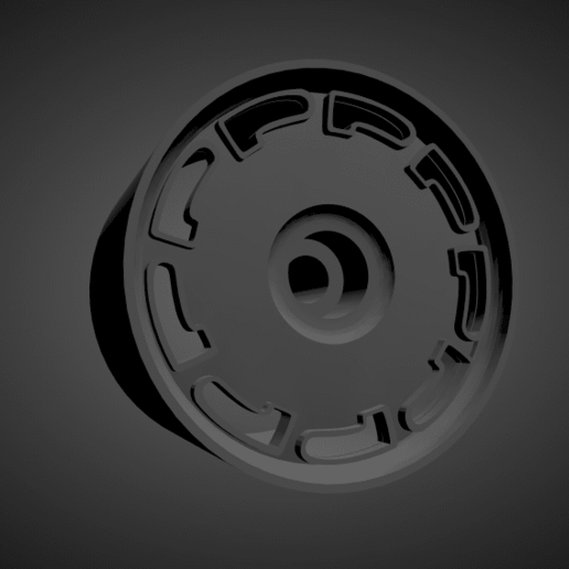 pirelli slot jantes freins pneus chaud roues voitures faible poly 3D print model - Mito3D