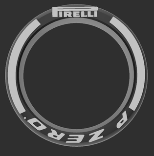 Pirelli pzero Rennen Gummi Reifen f1 rc 3d print model - Mito3D