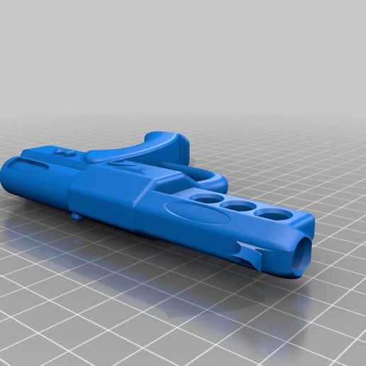 pistol 3D print model - Mito3D
