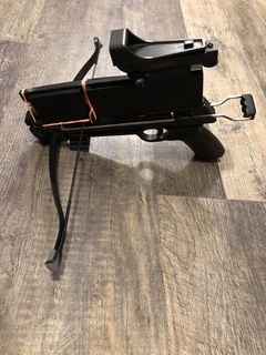 pistola ballesta revista mini repitiendo potenciar deporte ocupaciones físico actividades aire libre 3d print model - Mito3D