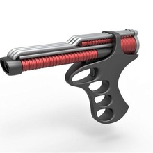 pistolet film noir trou 1979 blaster rayon raygun phaseur scifi arme feu poing soutenir réplique cosplay jouet impression imprimable 3d print model - Mito3D